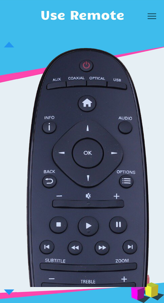 Remote for Philips Sound Bar - عکس برنامه موبایلی اندروید