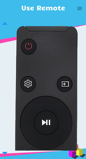 Remote for Samsung SoundBar - Image screenshot of android app