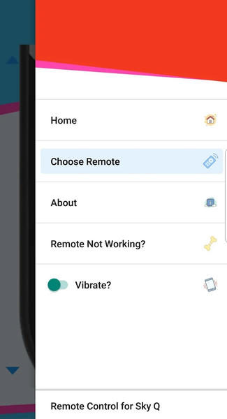 Remote control for Sky Q - عکس برنامه موبایلی اندروید