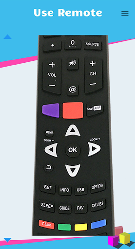 TCL TV Remote - عکس برنامه موبایلی اندروید