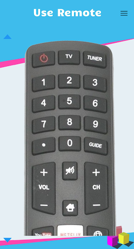 TCL TV Remote - عکس برنامه موبایلی اندروید