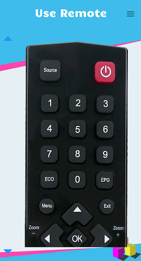 TCL TV Remote - عکس برنامه موبایلی اندروید