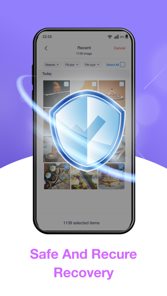 BackUp: File & Photo Recovery - عکس برنامه موبایلی اندروید
