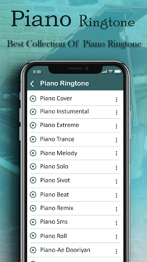 Piano Ringtone - عکس برنامه موبایلی اندروید