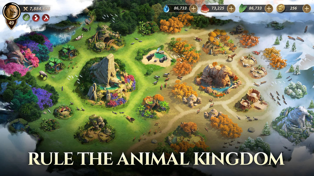 Beast Lord: The New Land - عکس بازی موبایلی اندروید