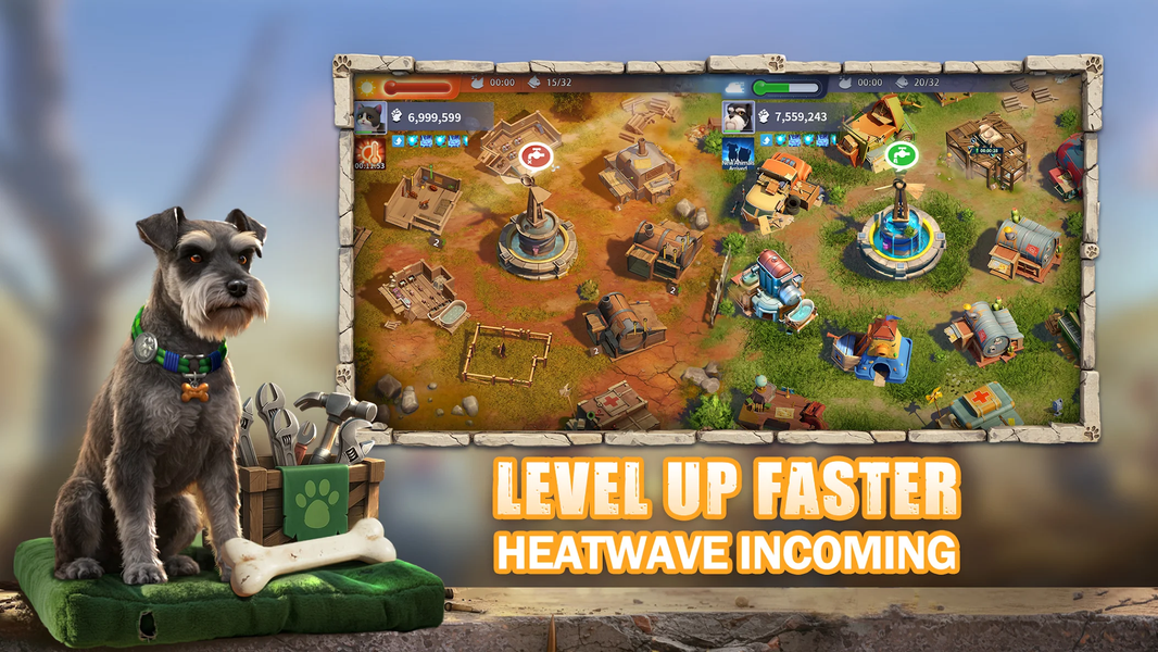 CatDog World: After Humans - Gameplay image of android game