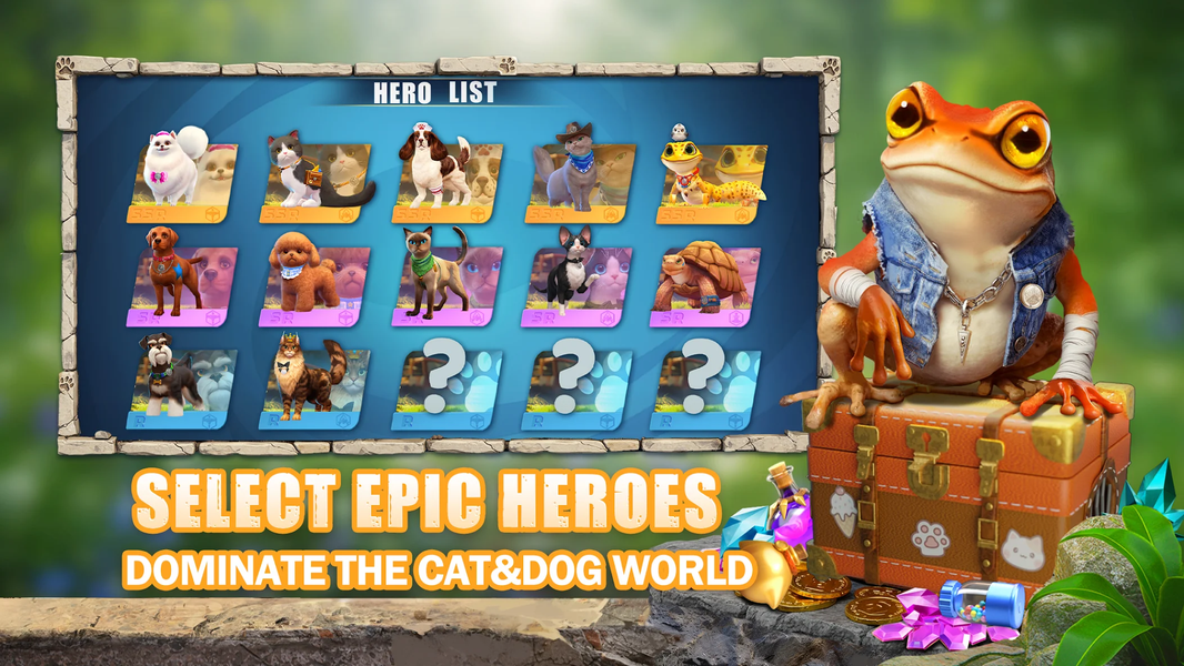 CatDog World: After Humans - عکس بازی موبایلی اندروید