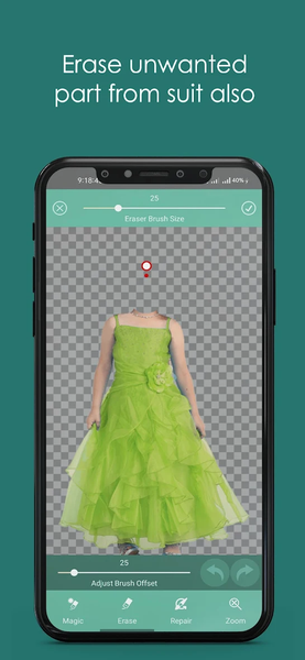 Baby Girl Suit Photo Editor - Image screenshot of android app