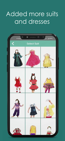 Baby Girl Suit Photo Editor - Image screenshot of android app