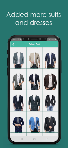 Man Casual Suit Photo - Image screenshot of android app