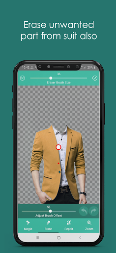 Man Casual Suit Photo - Image screenshot of android app