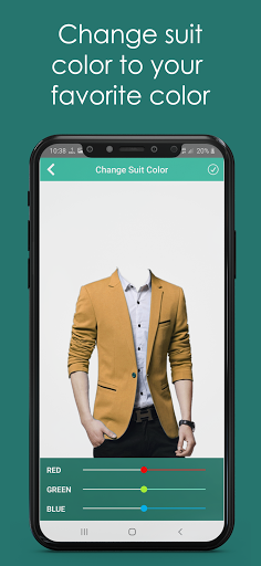 Man Casual Suit Photo - Image screenshot of android app