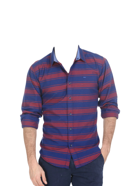 Man Casual Shirt Photo Suit - Image screenshot of android app