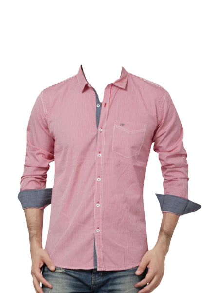 Man Casual Shirt Photo Suit - Image screenshot of android app