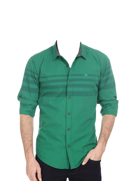 Man Casual Shirt Photo Suit - Image screenshot of android app