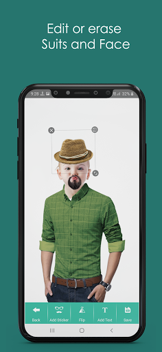Men Formal Shirt Photo Editor - Image screenshot of android app