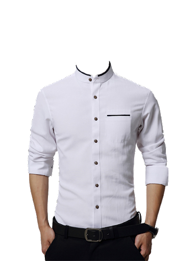 Men Formal Shirt Photo Editor - Image screenshot of android app