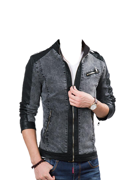 Man Jacket Photo Suit - Image screenshot of android app