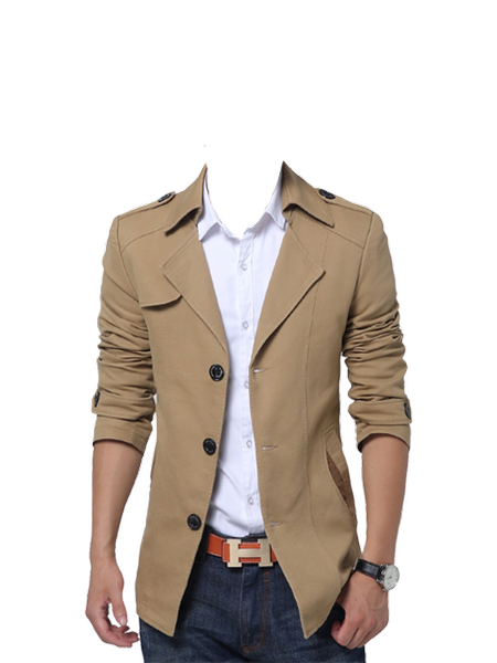 Man Jacket Photo Suit - Image screenshot of android app