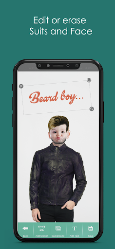 Man Leather Jacket Photo Suit - عکس برنامه موبایلی اندروید