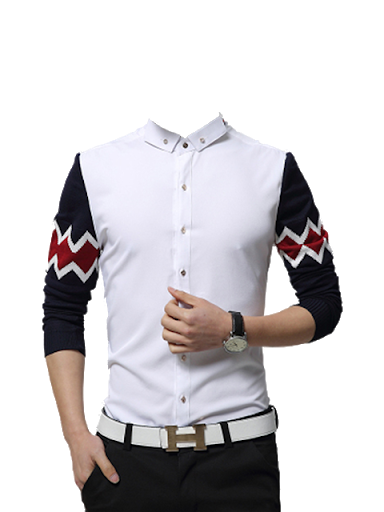 Man Shirt Photo Suit - Image screenshot of android app