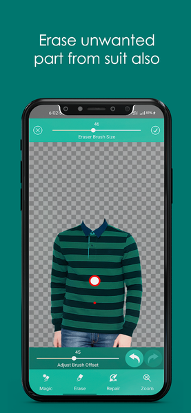 Man T-shirt Photo Suit - عکس برنامه موبایلی اندروید
