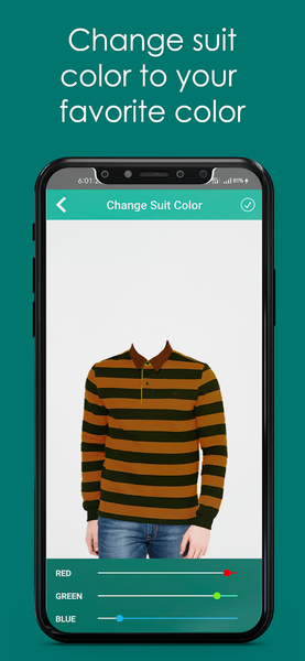 Man T-shirt Photo Suit - عکس برنامه موبایلی اندروید