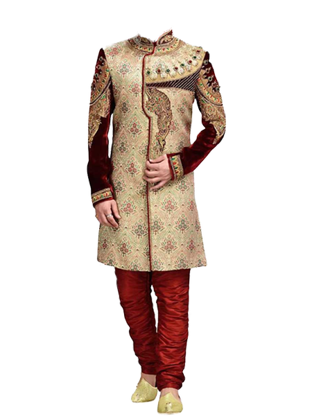 Men Sherwani Photo Editor - Image screenshot of android app