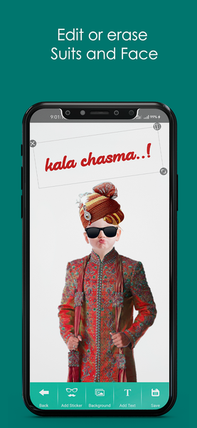 Men Sherwani Photo Editor - Image screenshot of android app