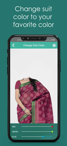 Women Saree Photo Editor - Image screenshot of android app