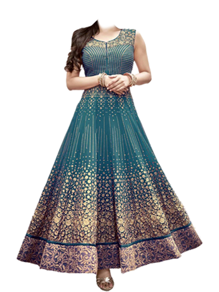 Anarkali Dress Photo Suit - Image screenshot of android app