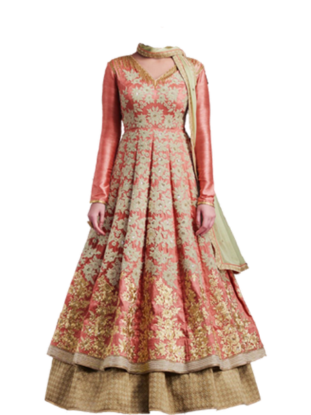 Anarkali Dress Photo Suit - Image screenshot of android app