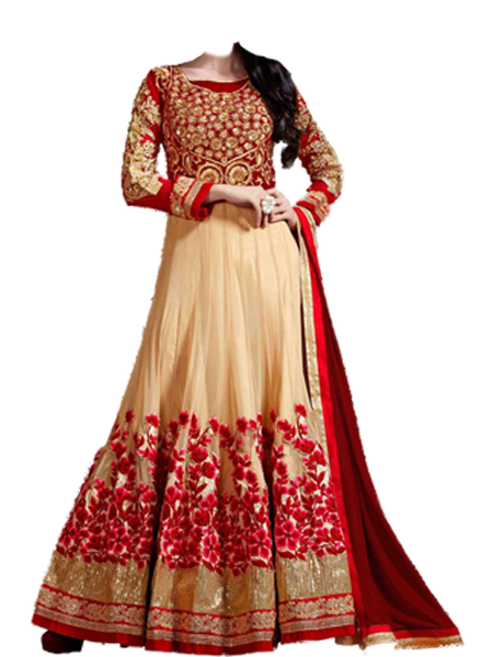 Anarkali Dress Photo Suit - Image screenshot of android app