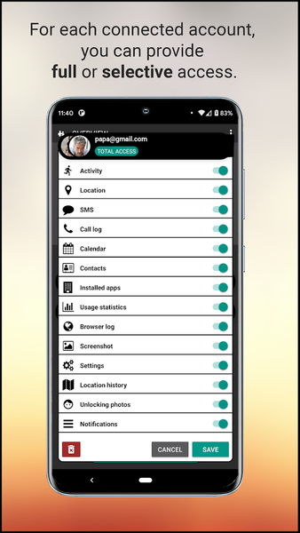 AllTracker Parental Control - Image screenshot of android app