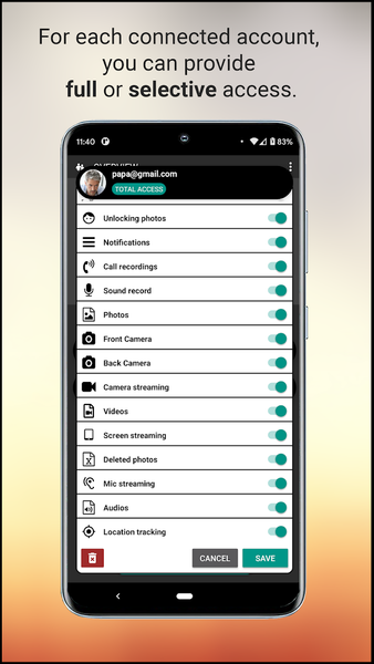 AllTracker Parental Control - Image screenshot of android app