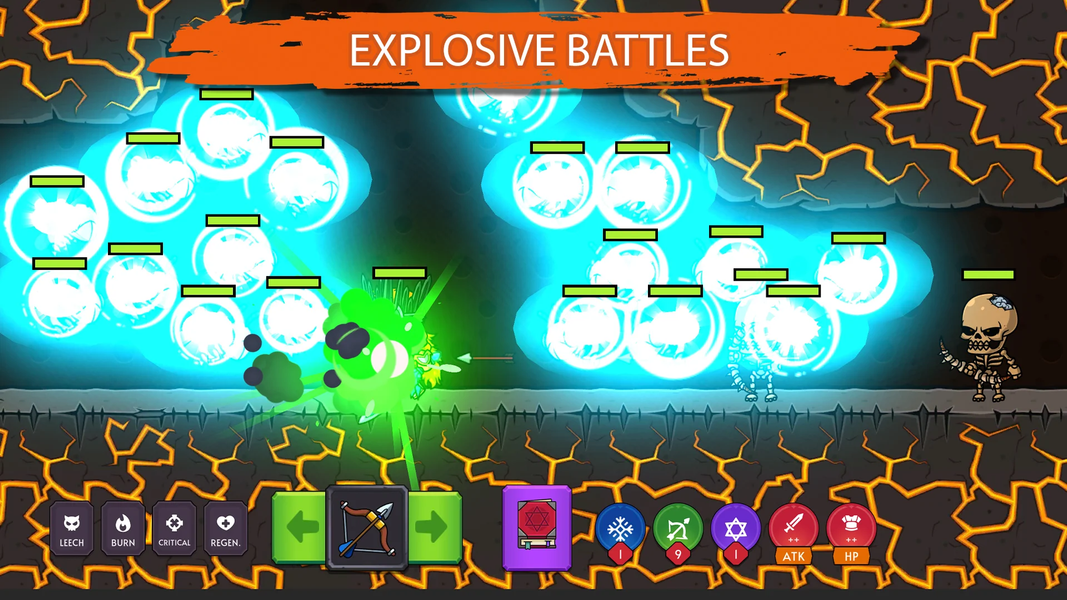 Knight Hero Adventure idle RPG - Gameplay image of android game