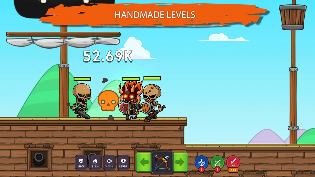 Knight Hero Adventure idle RPG - Gameplay image of android game