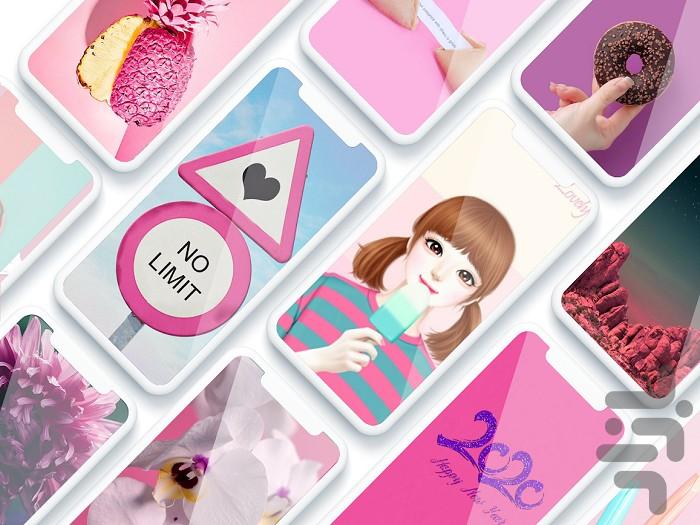 تصویر زمینه دخترانه - Image screenshot of android app