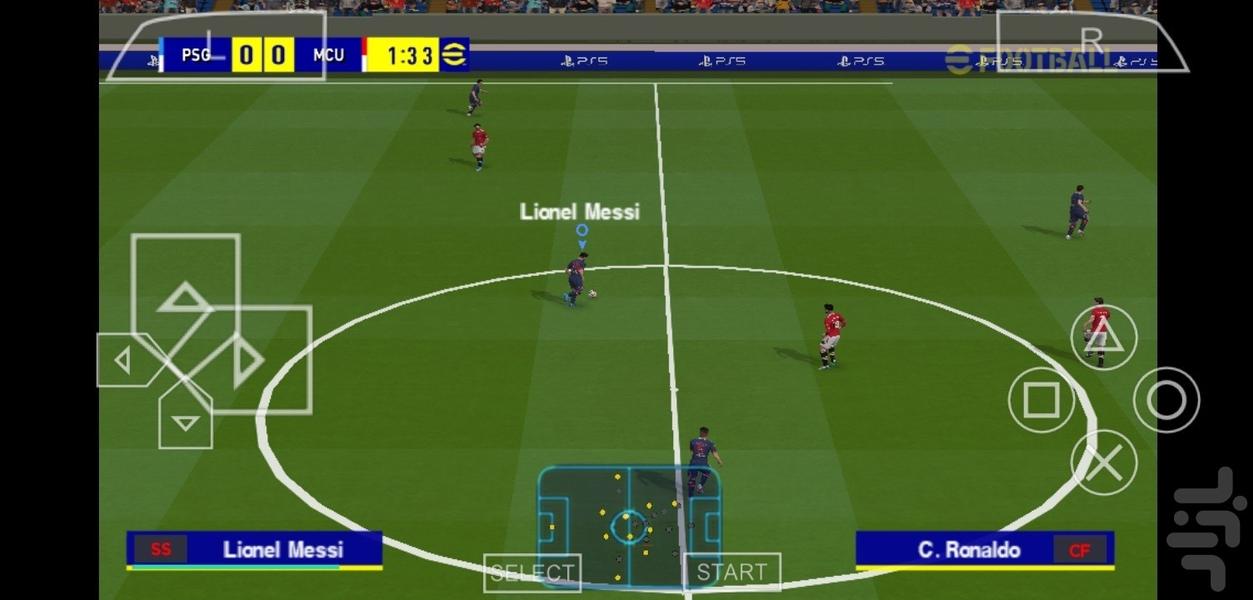 pes - Gameplay image of android game