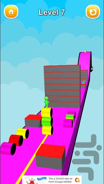 Stack runner - Gameplay image of android game