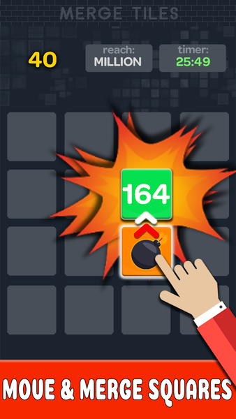 Merge number block puzzle - عکس برنامه موبایلی اندروید