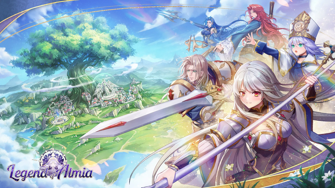 Legend of Almia:idle RPG - Gameplay image of android game