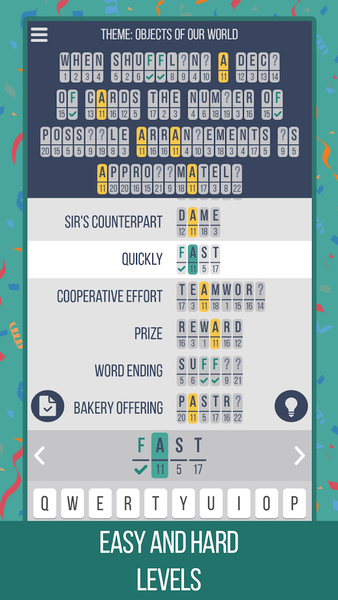 Codewords: figure it puzzles - عکس بازی موبایلی اندروید
