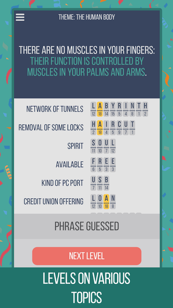 Codewords: figure it puzzles - عکس بازی موبایلی اندروید