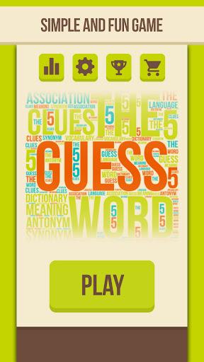 Guess the word - ۵ Clues - عکس بازی موبایلی اندروید