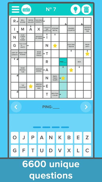 Crossword: Arrowword puzzles - Image screenshot of android app