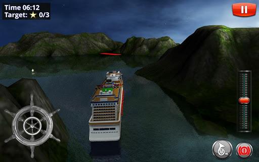 Big Cruise Ship Simulator Games : Ship Games - عکس بازی موبایلی اندروید