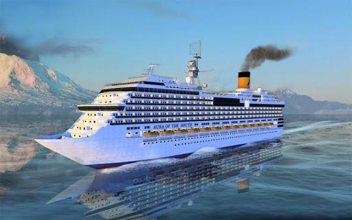 Big Cruise Ship Simulator Games : Ship Games - Gameplay image of android game