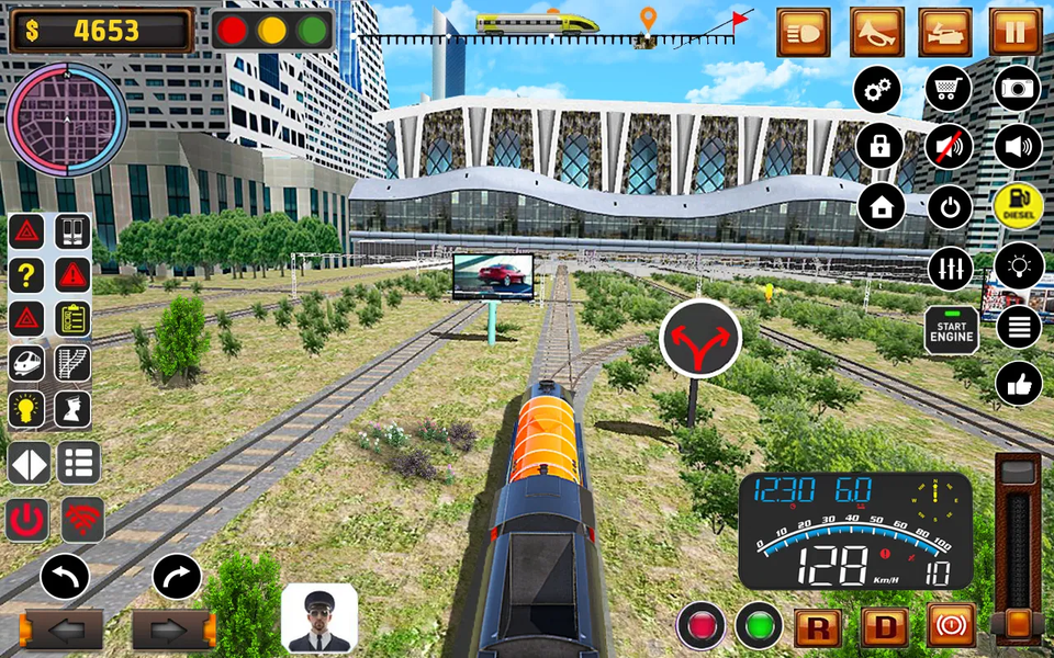 City Train Driver Simulator - Image screenshot of android app