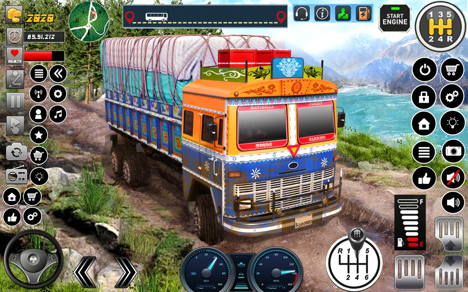 Indian Cargo Truck Games Sim - عکس برنامه موبایلی اندروید